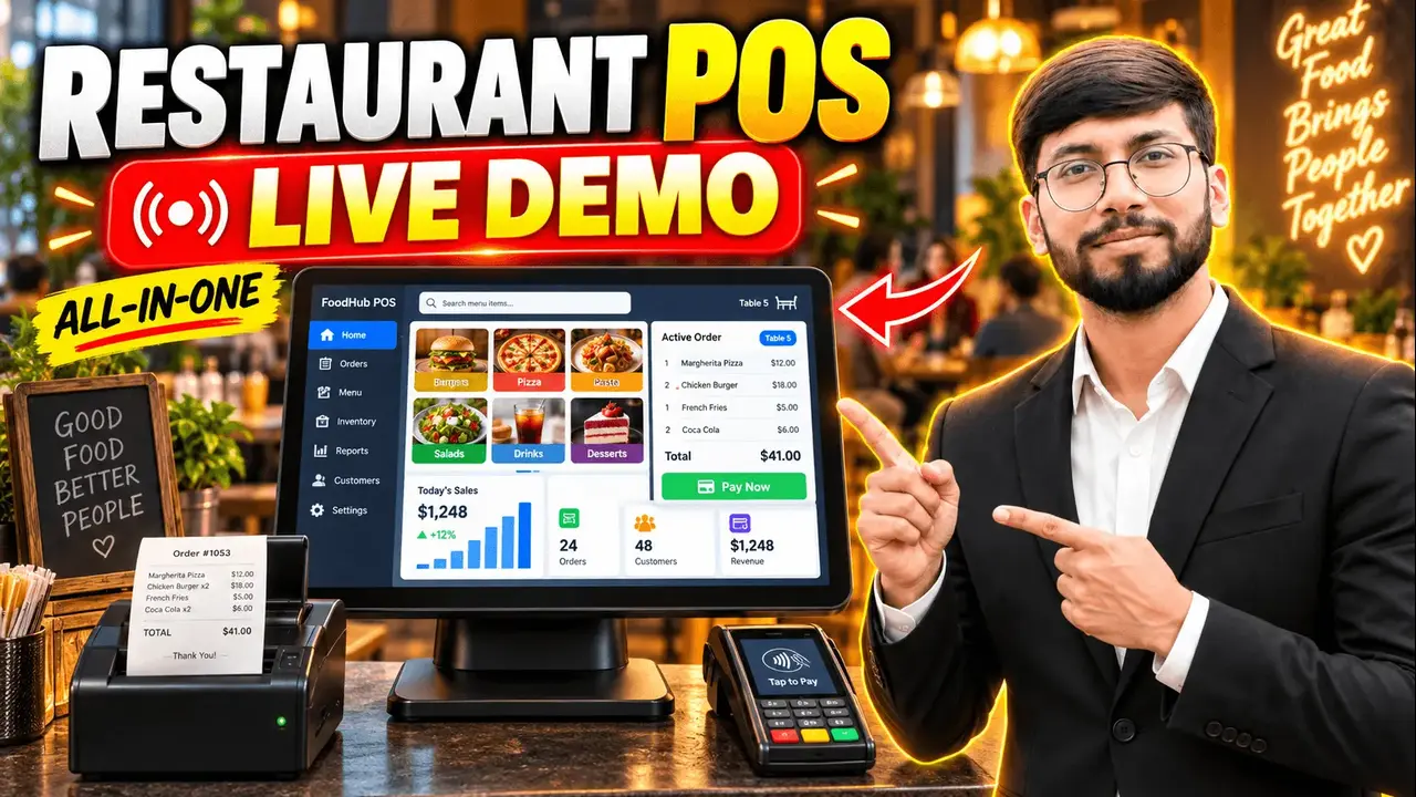 How to Manage Your Restaurant Sales | POS System Demo